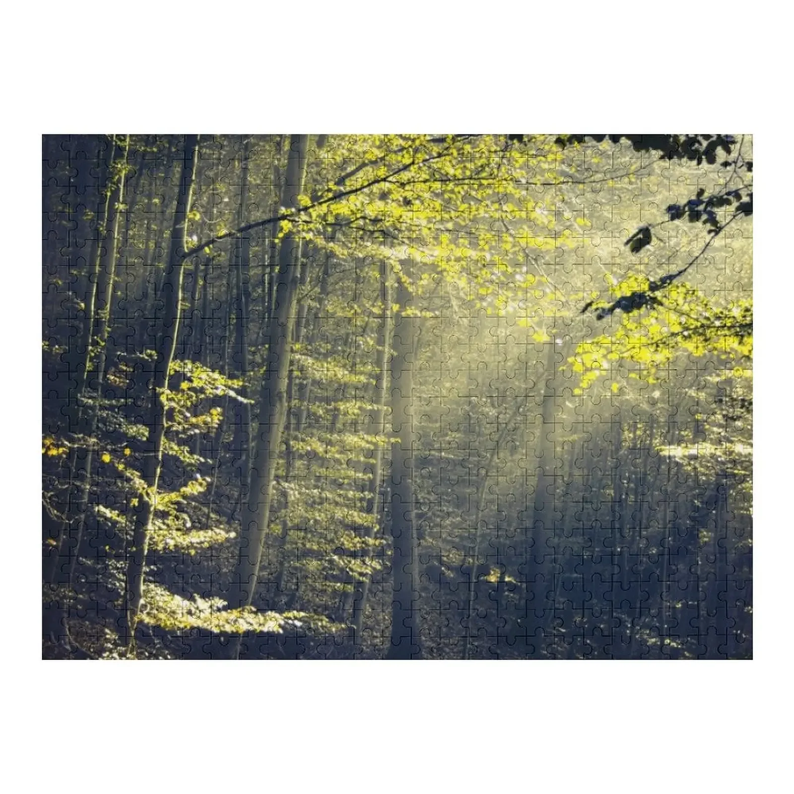 Being There - Morning Light in Forest Jigsaw Puzzle Custom Child Works Of Art Woods For Adults Puzzle