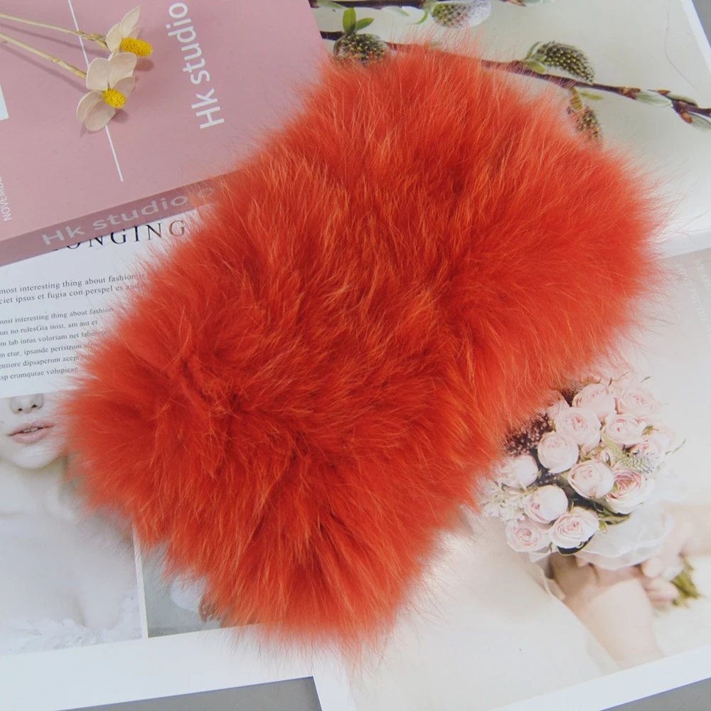 Women Winter Ring Fox Fur Scarves Luxury Neck Warmer Real Fox Fur Scarf Headbands Good Elastic Natural Mufflers, neck warmer scarf,women scarves,fur scarf accessory