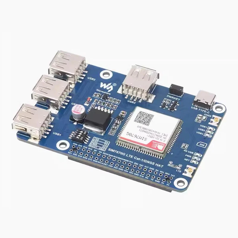 placa-de-desenvolvimento-para-raspberry-pi-sim7670g-4g-lte-cat-1-gnss-hat-expansao-simcom-sim7670-5-4b-cm4