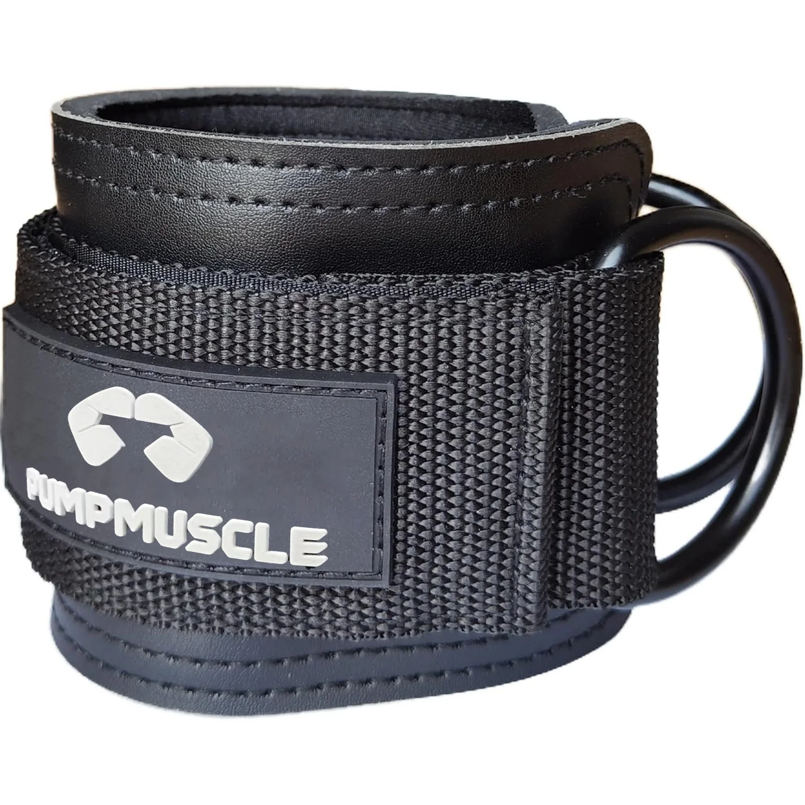 1PC Cable Machine Ankle Strap - One Size Fits All, Premium Padding, Glute Kickback for Men & Women (PU Material)