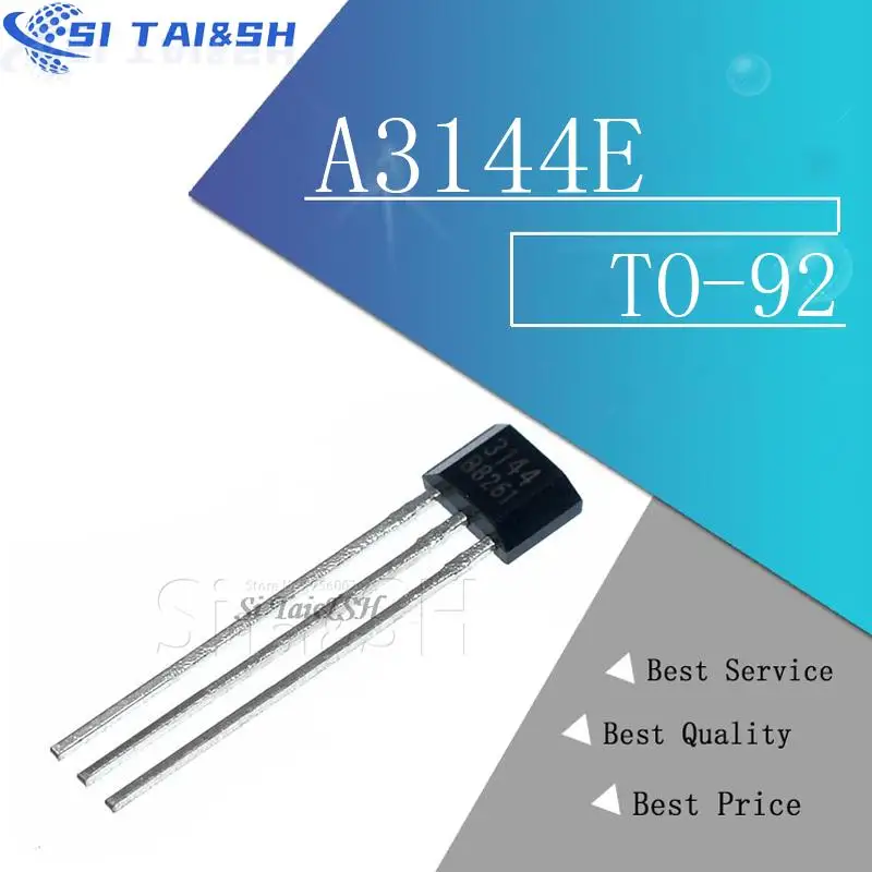 10Db A3144/Oh3144/Y3144 Hall Effect Sensor To-92Ua Kefe Nélküli Motor/Elektromos Motor Új - View #9