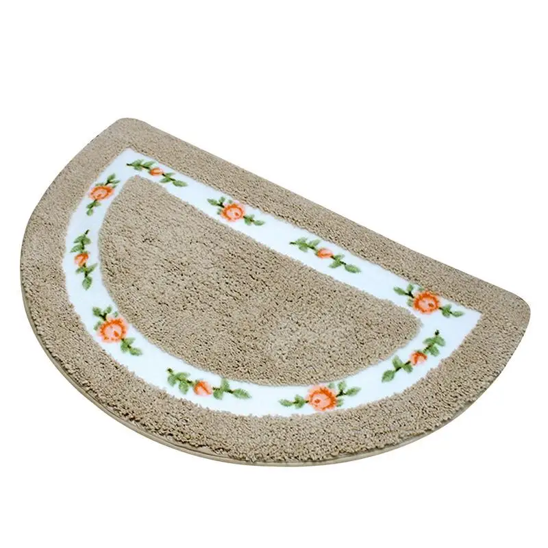 

Flower Bath Mat Rose Flower Rug Soft Shaggy Absorbent Bathroom Rug For Toilet Bath Shower Mat Kitchen Mat Door Mat Rug Bath Rugs