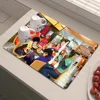 B-Big H-Heros movie Kitchen Tableware Dish Drying Mats Desk Drain Pad Heat Resistant Counter Top Mat Non-slip Draining Placemat 3