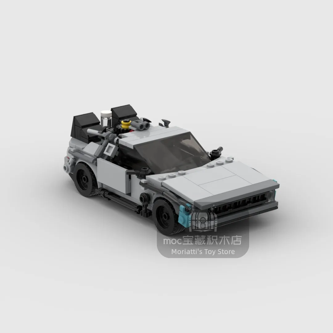

Сборный строительный блок DeLorean DMC-12 Назад в будущее Модель Классические игрушки для взрослых собирать детей головоломки совместимы с