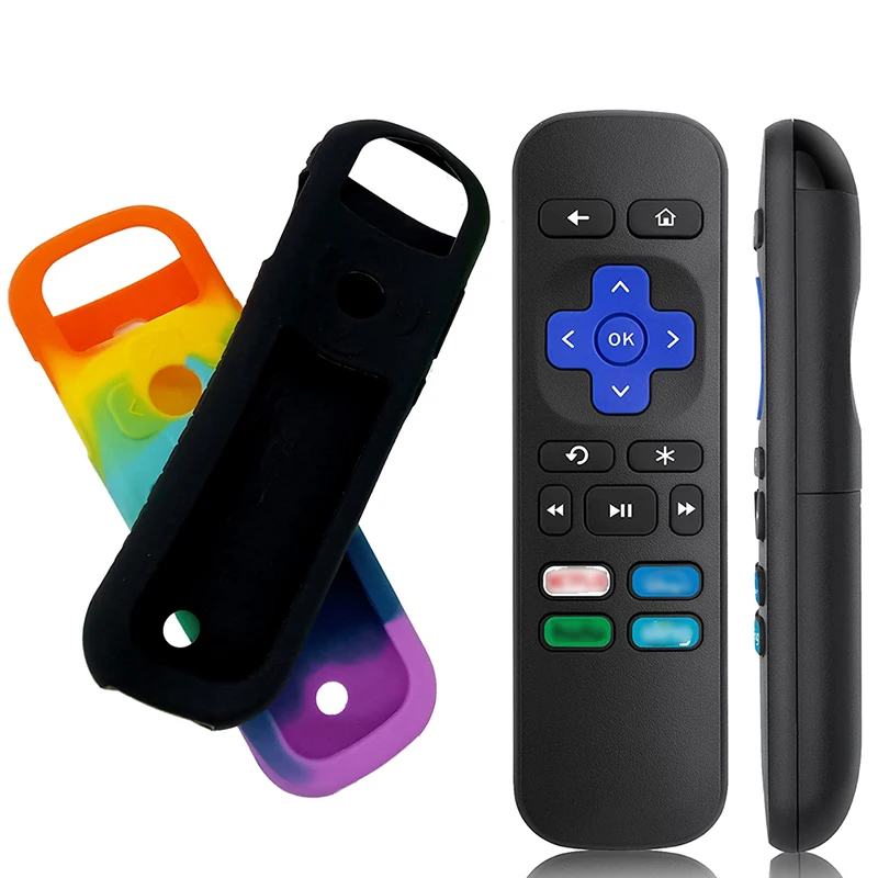 Custodia Protettiva In Silicone Compatibile Per Roku Tv Series Universal Smart Remote Control Shell Accessorio Di Copertura Protettiva Antiurto