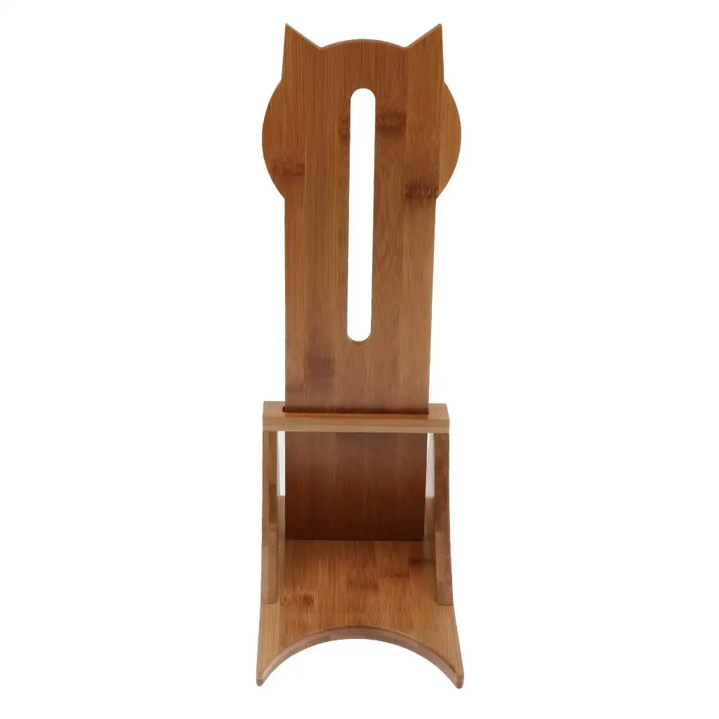 Adjustable Wooden Pet Water Bottle Holder Rack