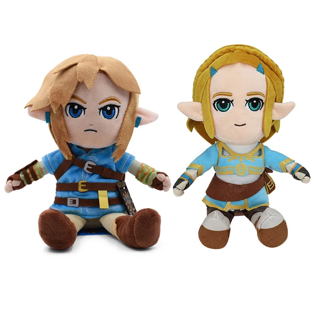 27-30cm New The Legend of Zelda Plush Stuffed Toys Game Periphery Link  Cartoon Figure Soft Doll Kids Birthday Gifts Kawaii Decor