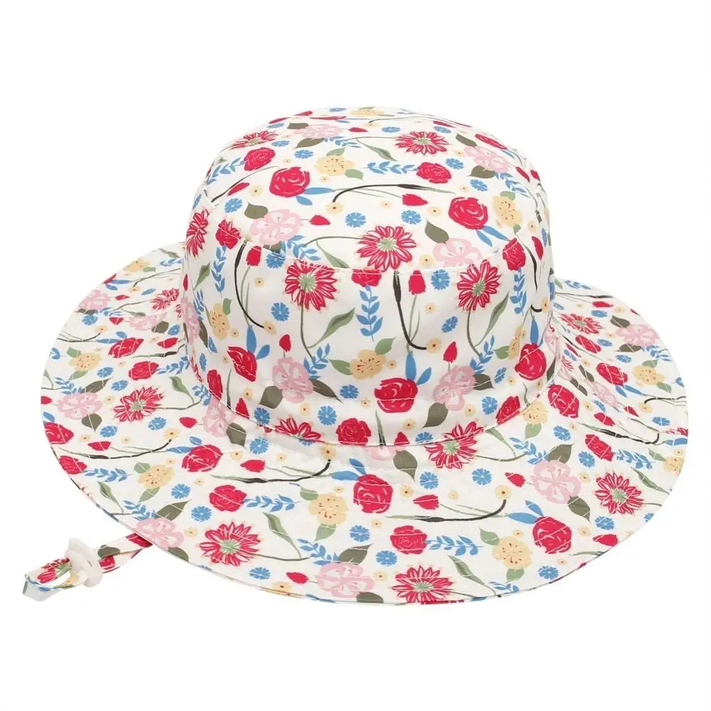 Lovely Anti UV Headwear Cotton Panama Cap Baby Accessories Infant Cap Newborn Bucket Hat Summer Baby Sun Hat Baby Beach Caps