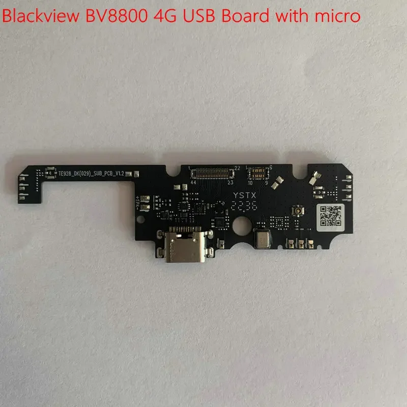 For Blackview BV8800 4G BL8800 Pro 5G Original USB Board Microphone Charger Circuits Dock Connector Mobile Phone Accessories