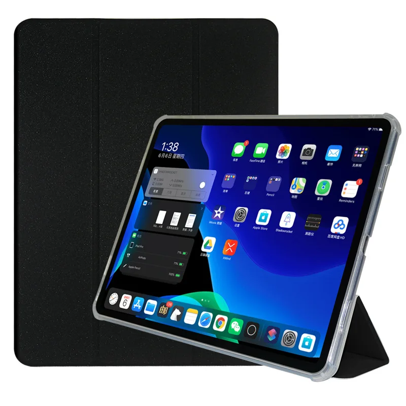 Premium Tri-Fold Protective Stand Cover