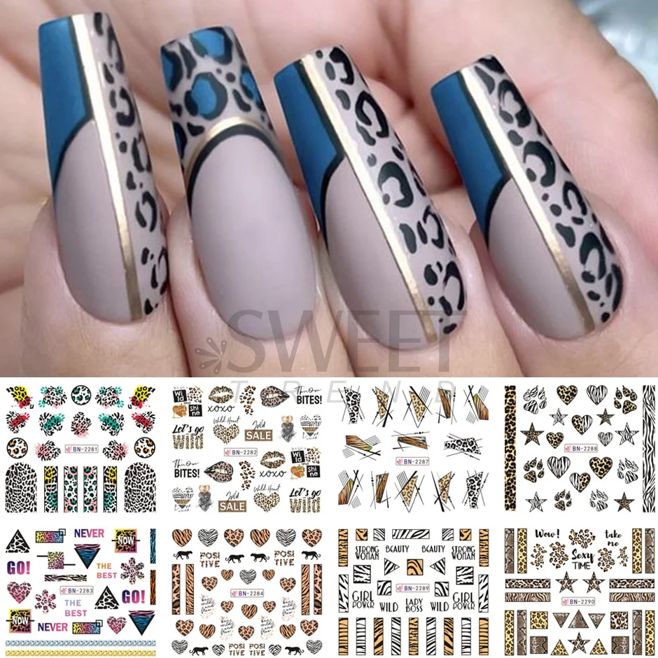 50 Fogli Adesivo Per Nail Art Fiore Trasferimento Acqua - Foto 11