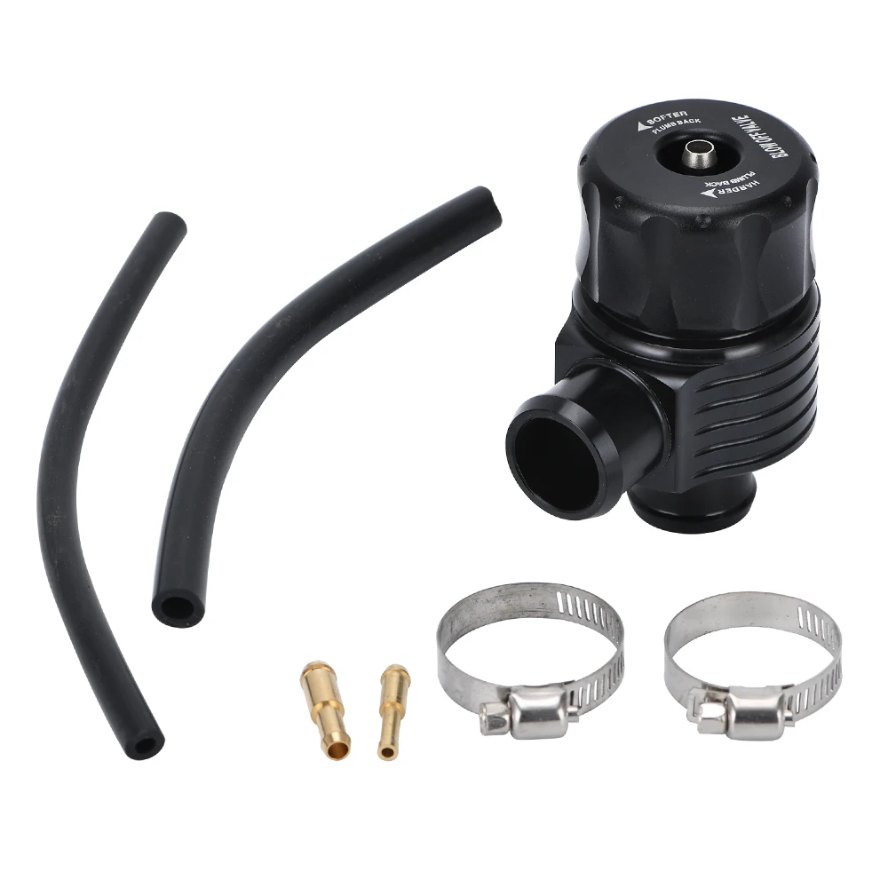 LIZHI Racing Universal 1.8T Turbo Diverter Dump 25mm Blow Off Valve Aluminum for AUDI A3 S3 A4 A6 A8 S4 TT 1.8 20v TURBO 5742BK