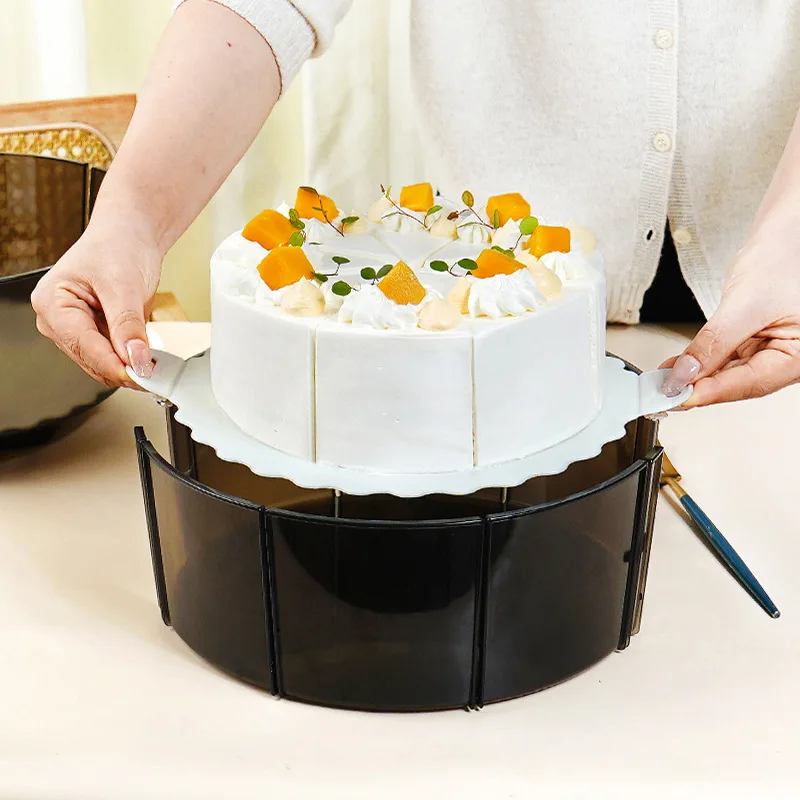 Cake Cutter Specialized Uniform Division Mold Slicer Mousse Pastry Cutter Baking Kitchen Layering Tool
