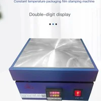 Hot Film Packaging Machine Commercial Plastic Cosmetic Box Sealing Heat Shrink Packer Machines Gift Box Poker Sealer 1