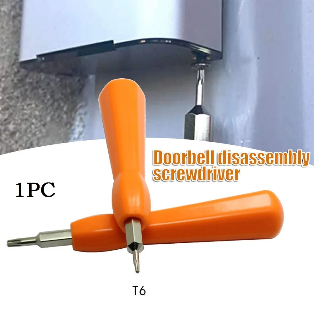 

Durable Screwdriver Nutdrivers Doorbel For Ring Hand Tool Handle Remove Repair Replacement Screws Workshop 2 In1