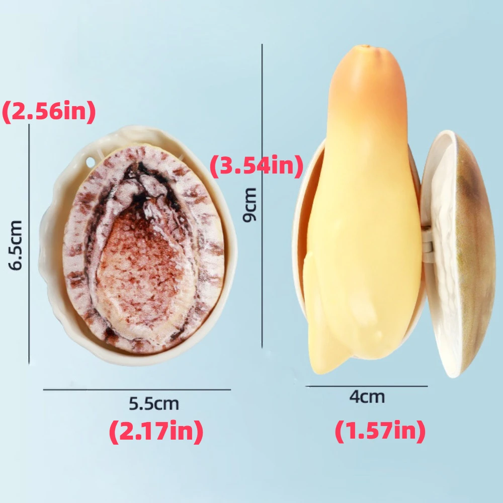 Splashing Spray Simulated Geoduck Water Press Handheld Seafood Abalone Water Spray Plastic Easy To Fill Water-Sprinkling