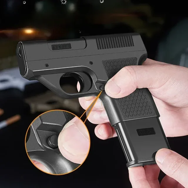 Gas Lighter Unusual Lighters Cigarette Box Jet Turb Lighter Welding Gun Capacit 10PCS Windproof Cigar Lighter Gadgets for Men 2