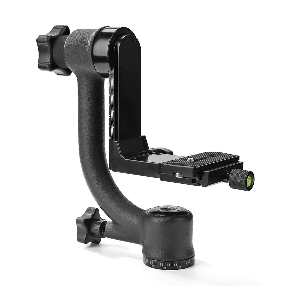 Rotule Gitzo GH1382TQD Série 1 - Quick Release D - Compatible Arca | Pour Trépied Photo Vidéo | Noir Aluminium - 9