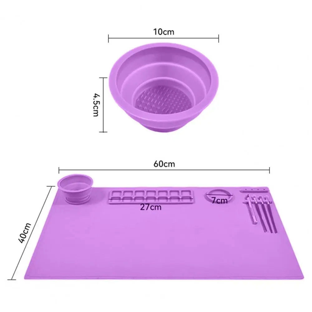 Silicone Drawing Board Kids Graffiti Drawing Board Oil Painting Waterproof Foldable DIY Pad School Accessories, silicone painting pad