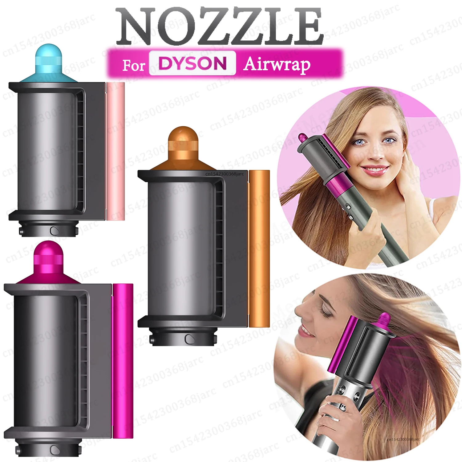 Flyaway Attachment For Dyson Airwrap HS01 HS05 Nozzle Accessories Anti-Flight Flyaway Nozzles