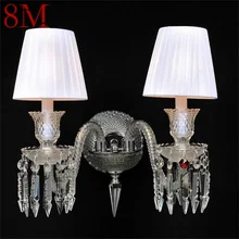 

8M Modern Indoor Wall Lamps Fixtures LED European Style Lights Sconces for Home Bedroom