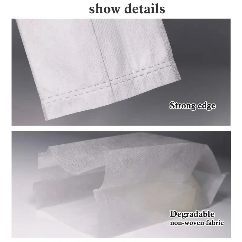 Seedling Nursery Bags 100pcs Nonwoven Fabric Garden Eco-Friendly Ventilate Growing