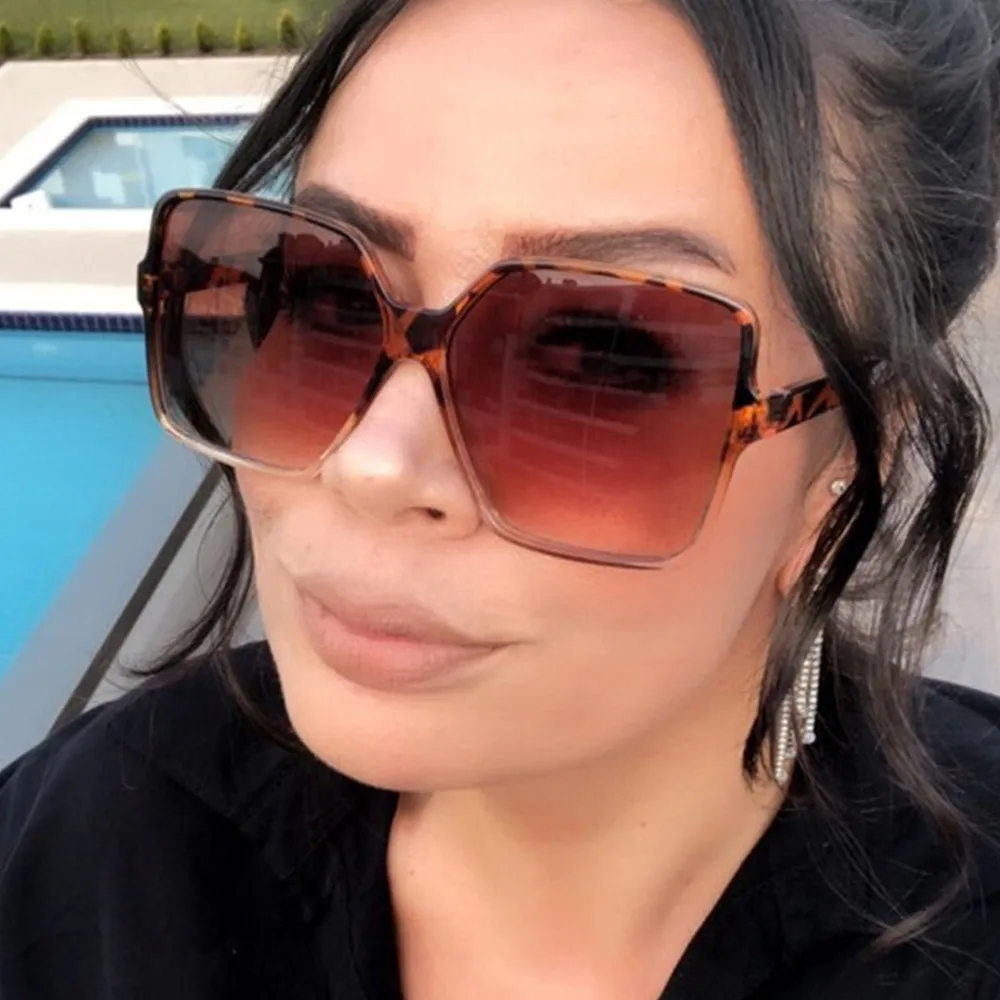Gafas De Sol Cuadradas De Gran Tamaño Mosanana Para Mujer | Meses Sin