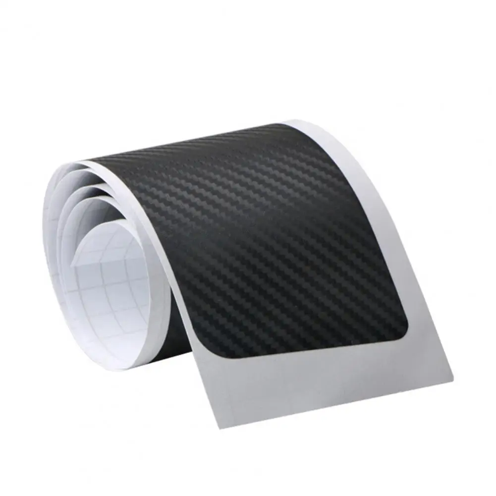 

Temperature-resistant Car Door Sill Protector Carbon Fiber Car Trunk Tail Box Protection Stickers Waterproof Scratch-free Easy