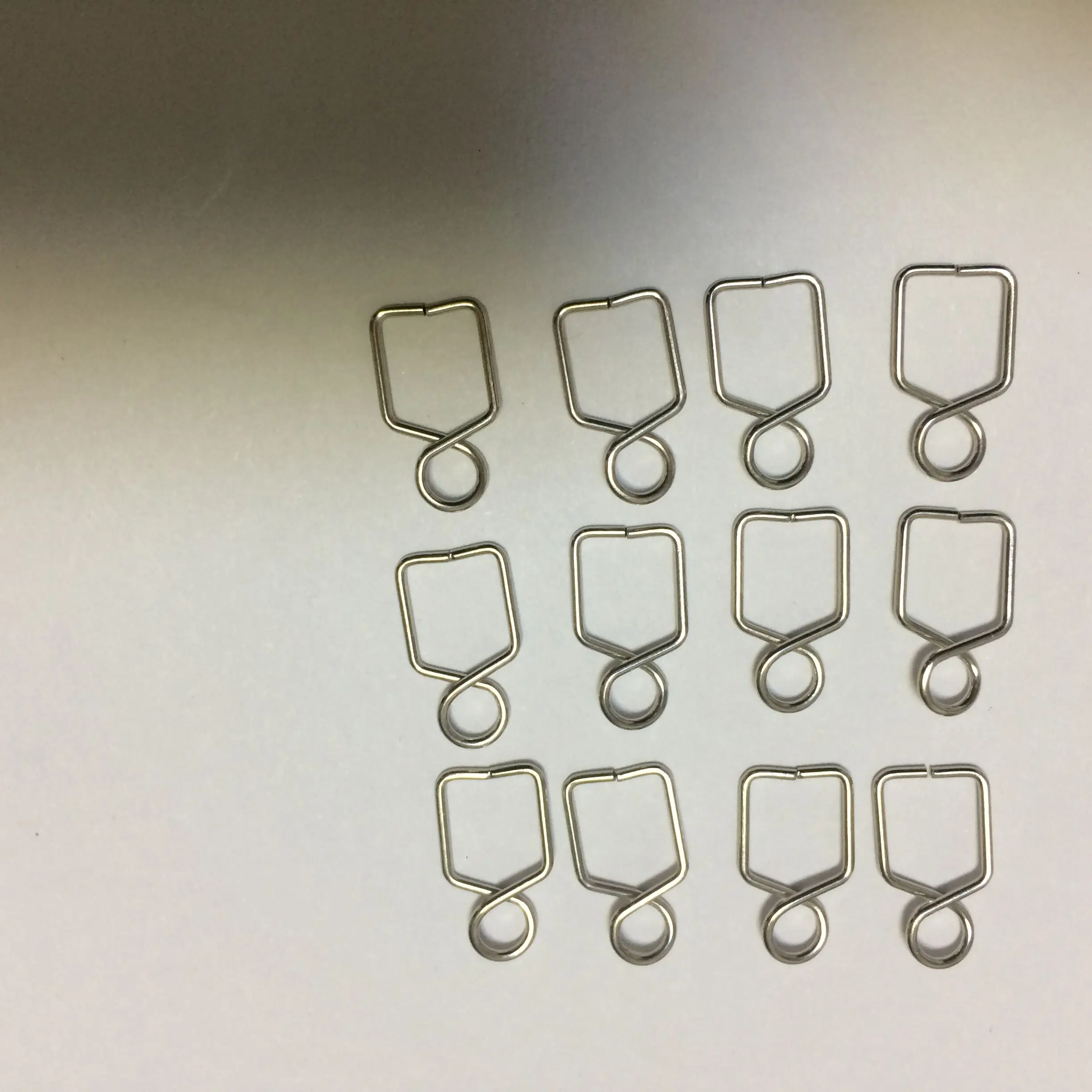 Metal Hooks Plated Chromium For Crystal Chandelier Balls 100pcs/lot, metal buckles connectors