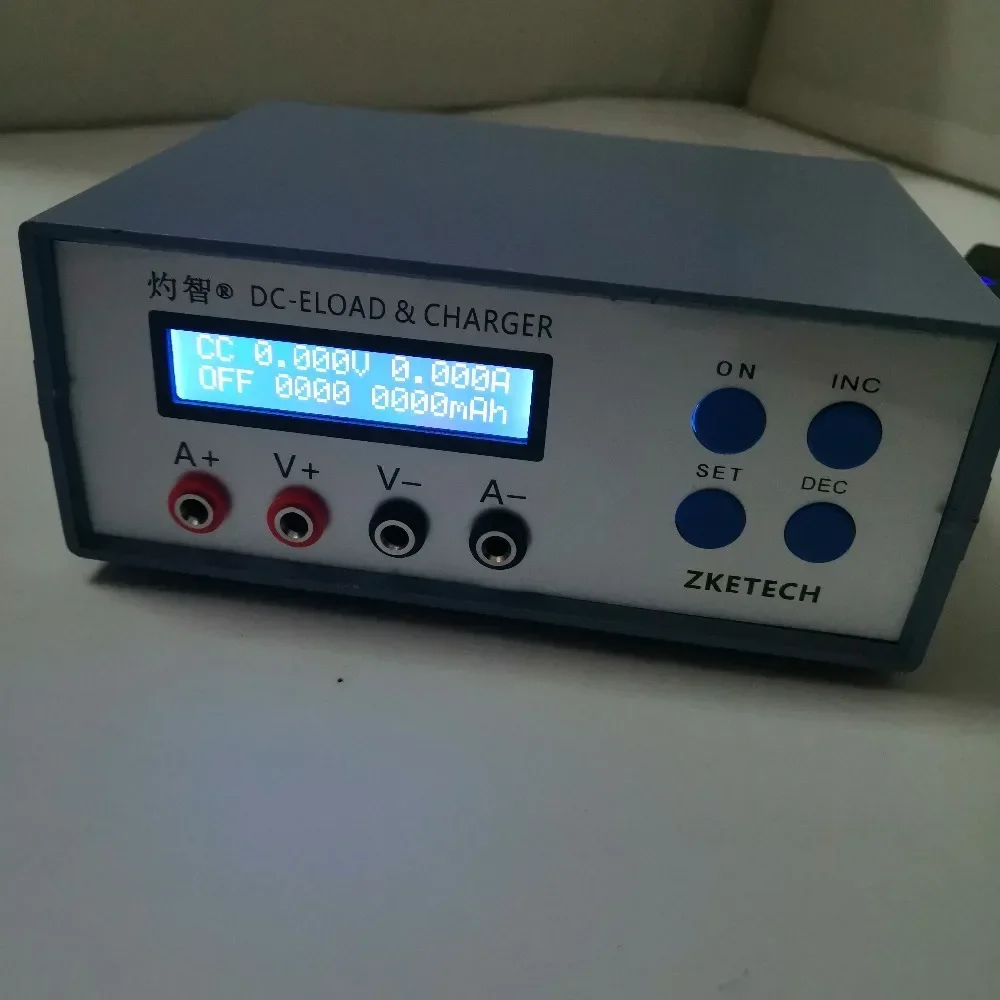 EBC-A05+ DC Electronic Load & Charger | Battery Capacity Tester Power Analyzer for Mobile & Battery Testing detail image 3