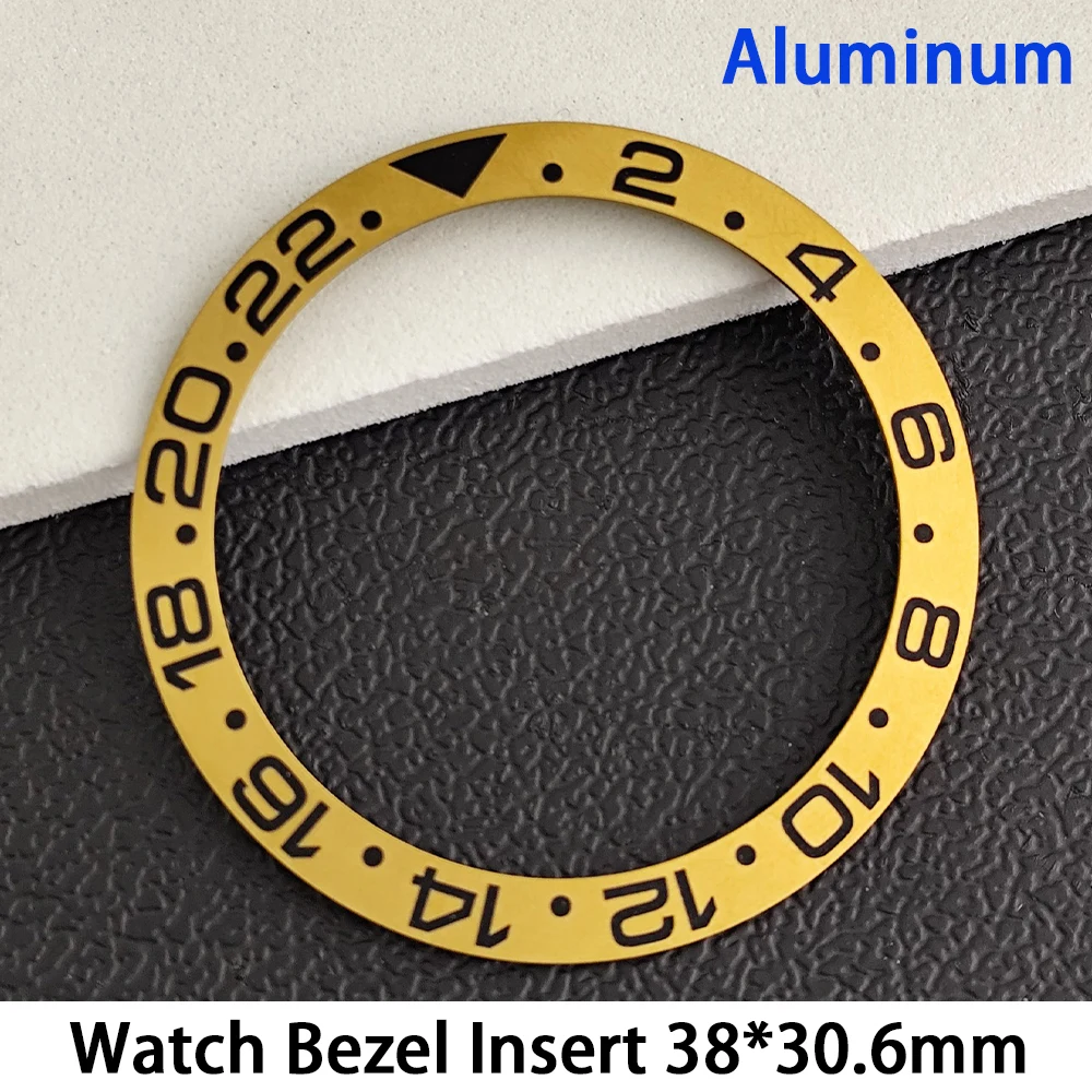 Premium 38mm Sloping Aluminum-Ceramic Bezel Insert
