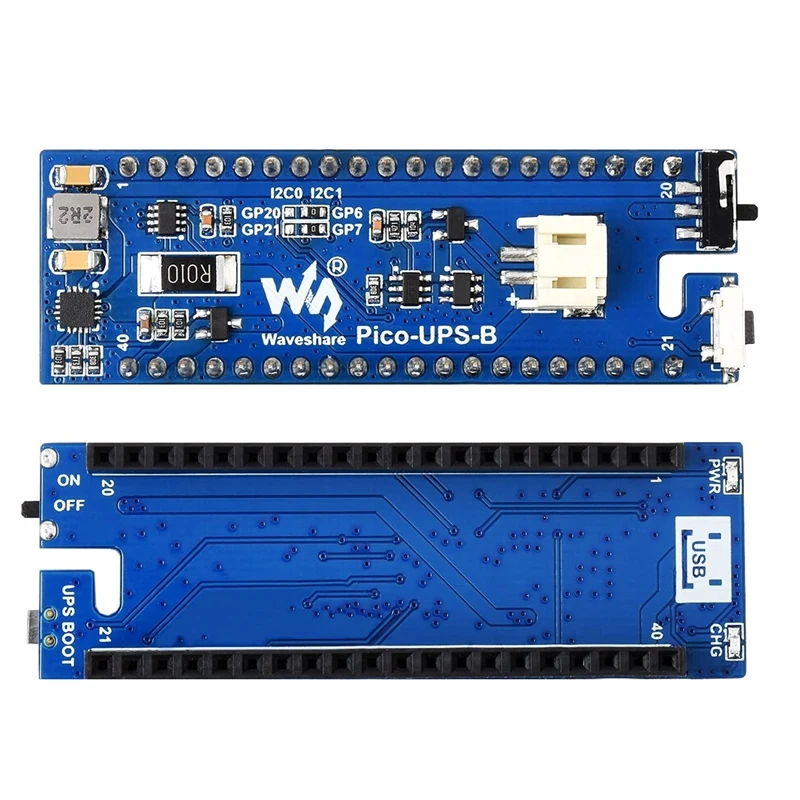 Waveshare UPS  B,    ,    ġ ͸ ͸, I2C ,  