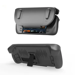 Ultra - Thin Protective Steam Deck Cover with Host Bracket - Fall & Dust - Proof (Black)