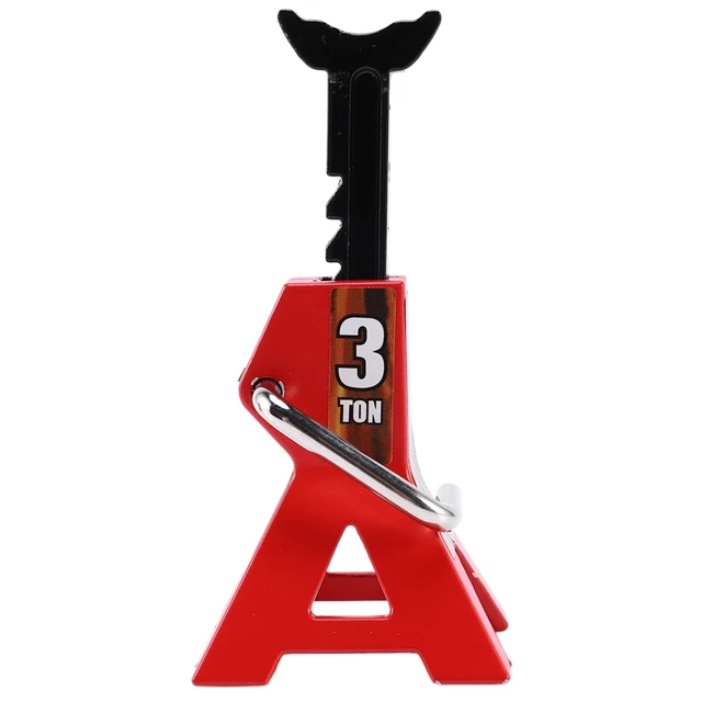 2Pcs 1/10 RC Cars Metal Jack Stands Repairing Tool 2Pcs/Set RC Crawler Climbing Car Repair Tools Diecasts Vehicles Model Parts A 1