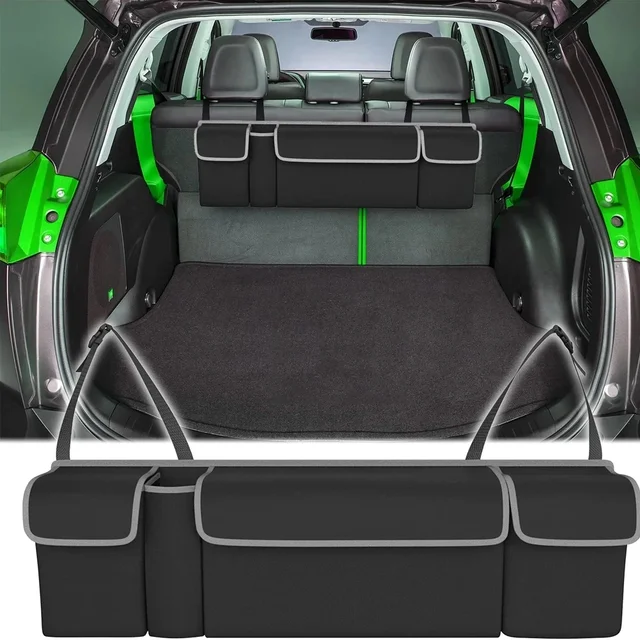 Car Trunk Organizer Box Large Capacity Auto Tools Storage Bag Stowing Tidying Top-Quality Oxford Cloth Emergency Storage Box