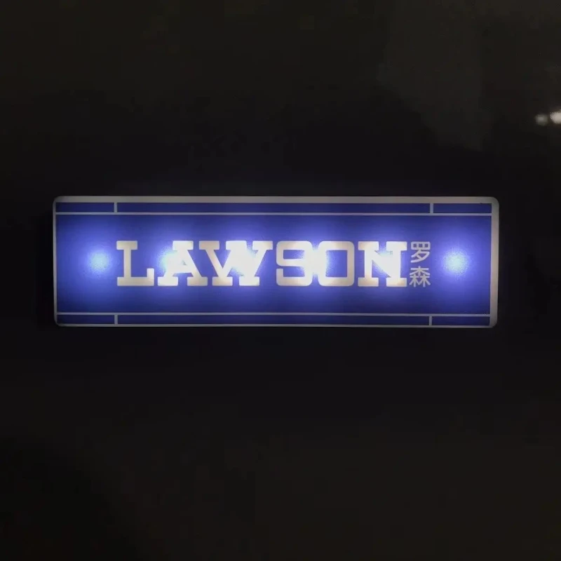 Compact Hot Store Fridge Magnet Decoration with LED Atmosphere Light Signboard