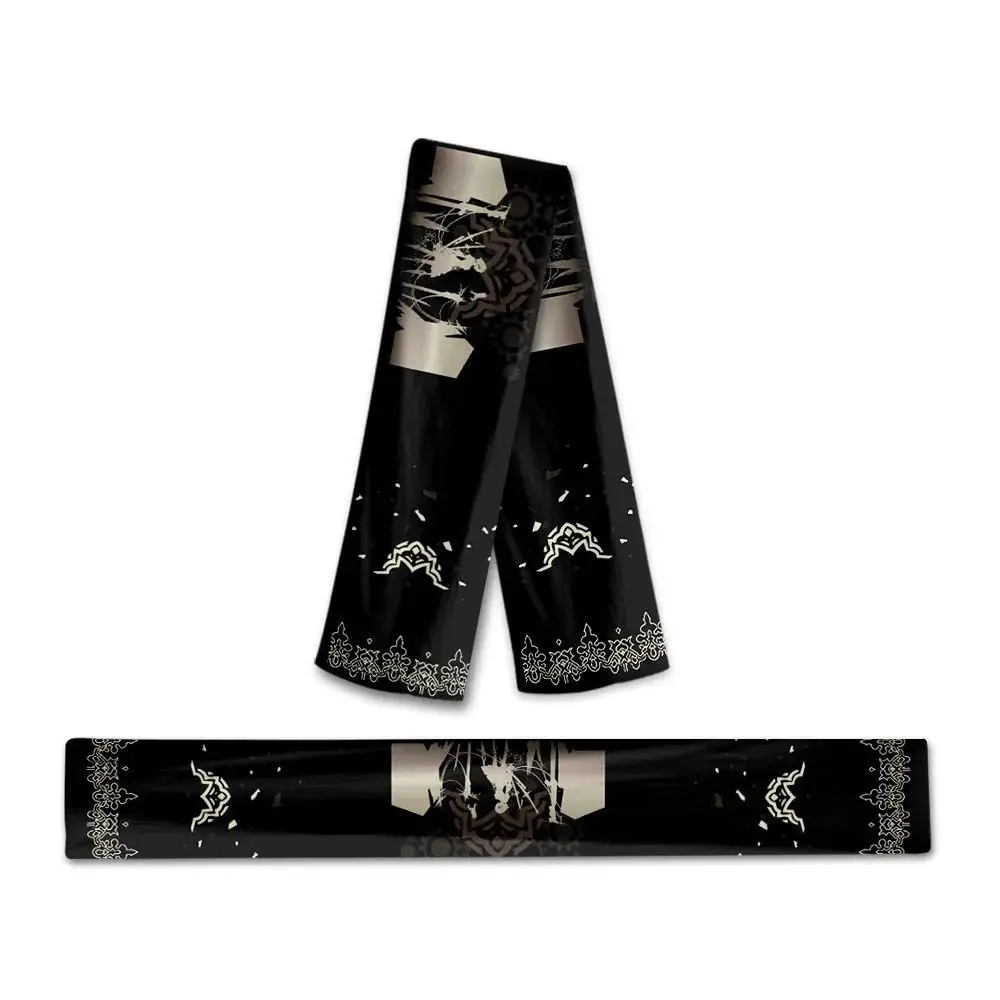 Anime NieR:Automata YoRHa No.2 Type B Winter Unisex Scarf Cosplay Neckerchief Women Men Autumn Warm Scarf Cute Christmas Gifts