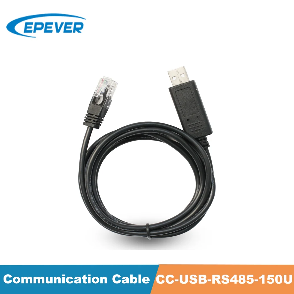 EPever PC Communication Cable CC-USB-RS485-150U for EPever EPsolar Tracer AN Tracer BN TRIRON XTRA Series MPPT Solar Controller