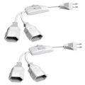 2pcs white