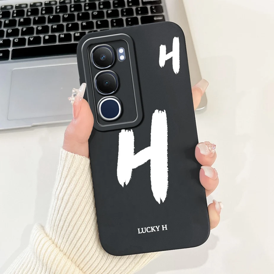 Luxury Lucky Letters Shockproof Soft TPU Phone Case Cover