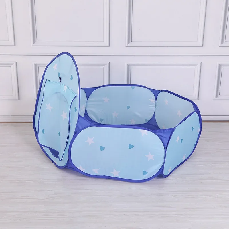 3 In 1 Kid Tent House Play Toy Tunnel Crawling Playhouse Castle Portable Children Ocean Ball Pool Pit Baby Folded Indoor Outdoor