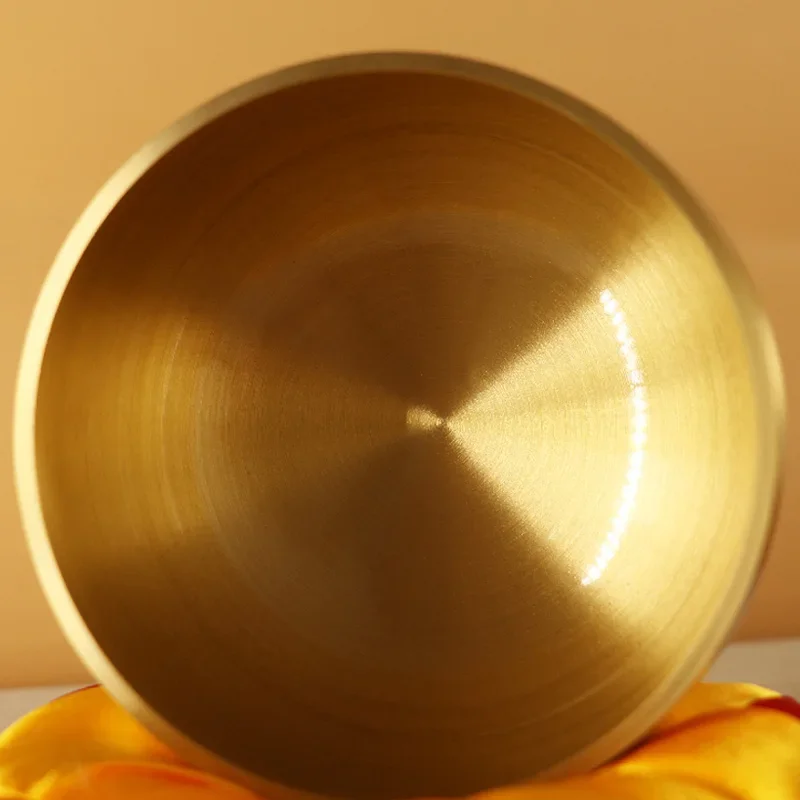 Nepal Handmade Tibetan Singing Bowl Set, Decorative Wall-dishes, Resonance Healing Meditation, Chakra Singing Bowl, 1Pc