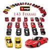 Bburago 1:43 Ferrari Collection Laferrari Enzo 250 458 488 Gtb Alloy Luxury Vehicle Diecast Cars Model Toy Collection Kids Gift 1
