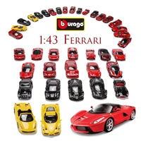 Bburago 1:43 Ferrari Collection Laferrari Enzo 250 458 488 Gtb Alloy Luxury Vehicle Diecast Cars Model Toy Collection Kids Gift 1