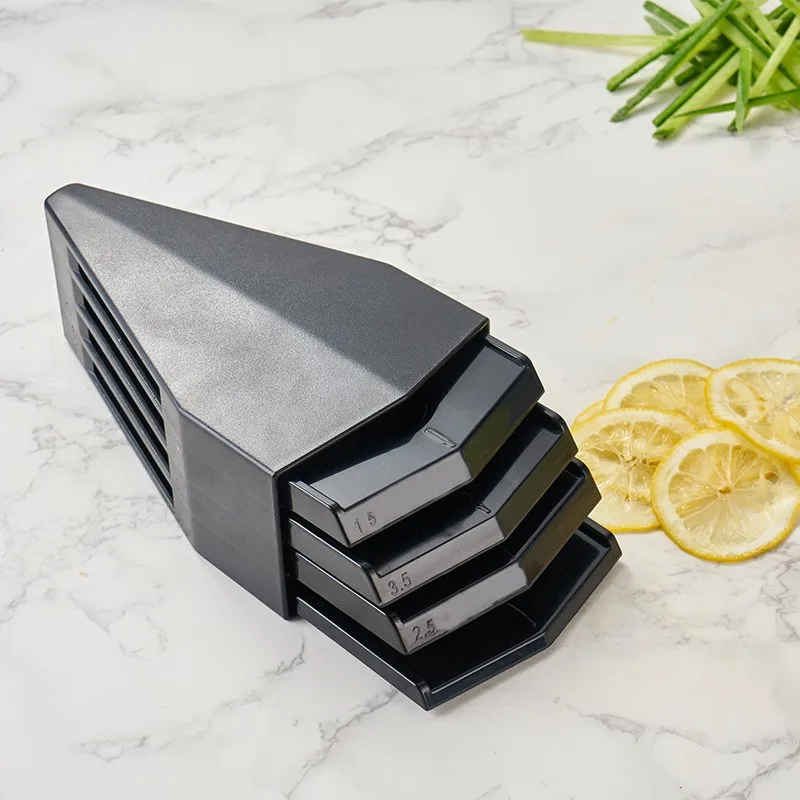 Multifunctional V Shape Slicer Stainless Steel Slice Chopper Fruit & Vegetable Cutter with 5 Blades kitchen Tool