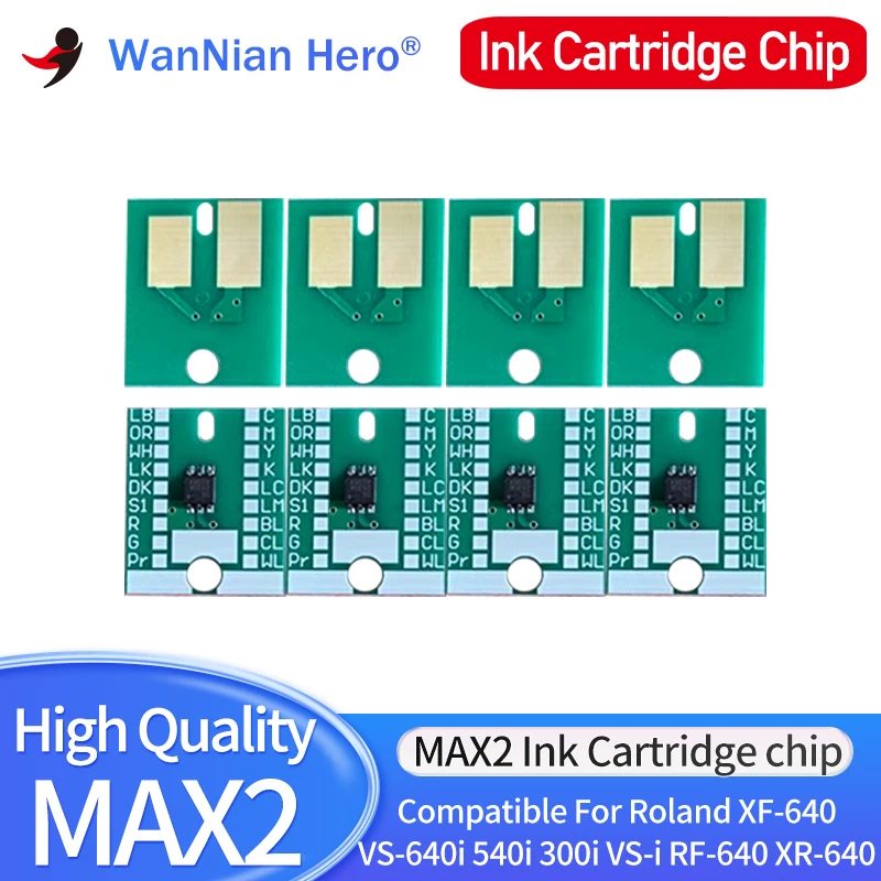 440ml MAX2 Ink Cartridge chip Permanent Chip Compatible For Roland XF-640 VS-640i VS-540i VS-300i VS-i RF-640 XR-640 Printer