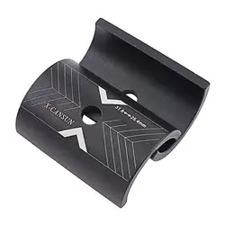 Enhanced Aluminum Alloy Bike Handlebar Shim Adapter (Black)