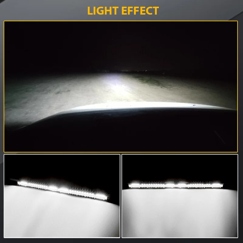 Barra Led PICAA 20 Pollici 180W - Impermeabile IP67, Per Fuoristrada, Camion E Barche - Foto 8