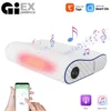 Smart Memory Foam Bed Pillow Carbon Fibre heating Far Infrared Therapy Built-in Bluetooth Speaker Play Music Sleep Monitoring 1
