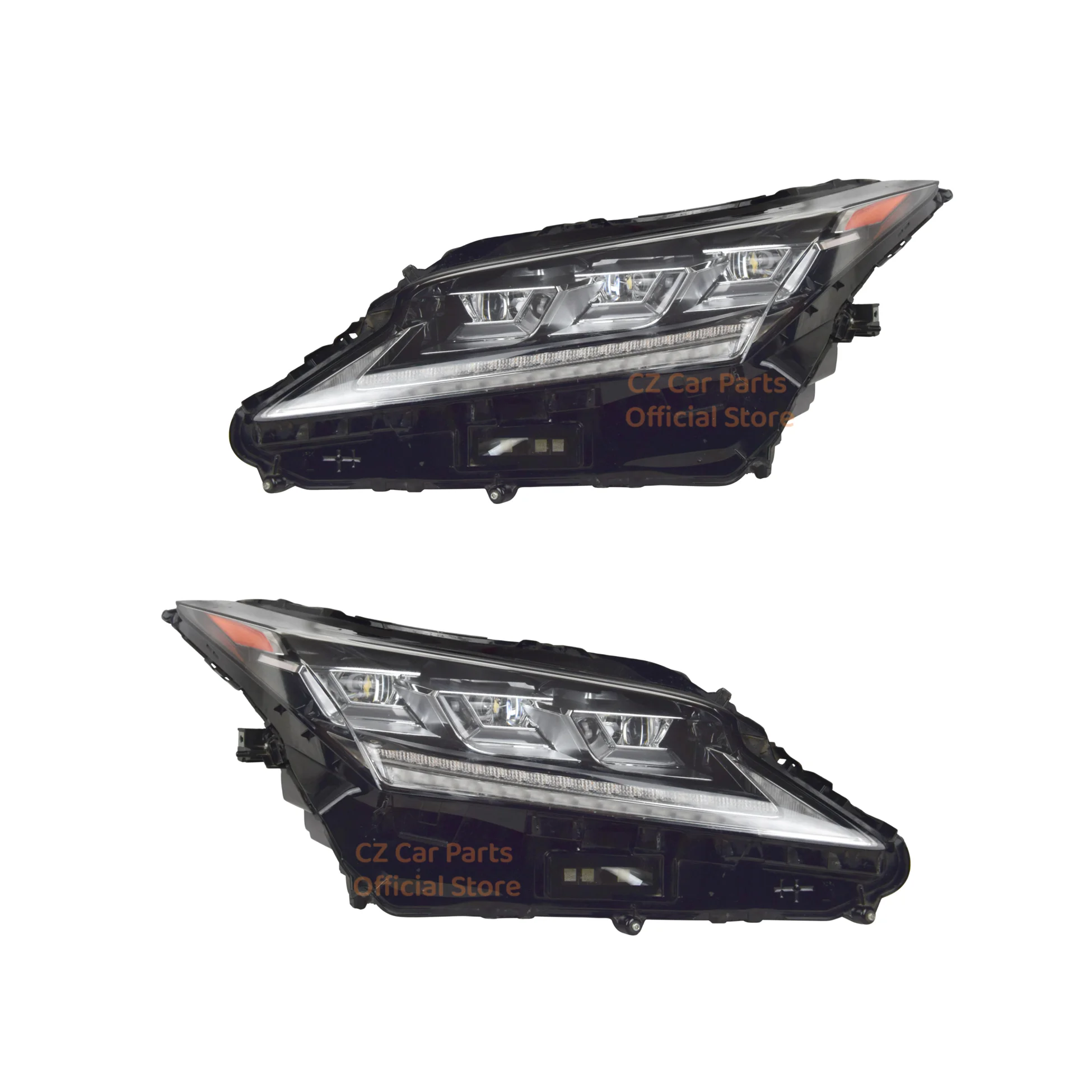 

Triple Beam LED Headlight for 2016 2017 2018 2019 LEXUS RX RX350 RX450h Car Headlights Modification